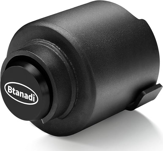 Trailer Lock Fits 2 5/16 Inch Coupler, Upgraded Heavy-Duty Steel Hitch Lock, Anti-Theft & Pry-Resistant for RV, Boat, Cargo Trailer (Black)