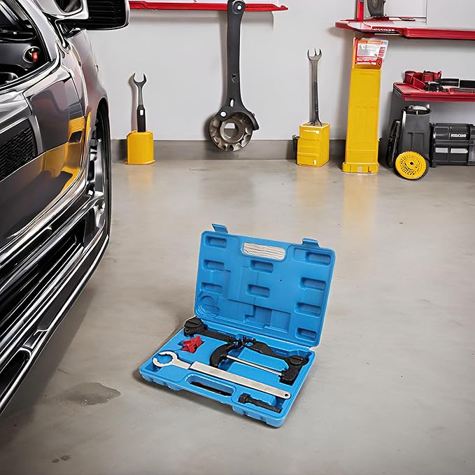 MR CARTOOL Timing Belt Tool Engine Camshaft Tool Kit Compatible with Volkswagen VW New Jetta Santana LaVida 1.4T 1.6 1.4 EA211 Belt Dedicated