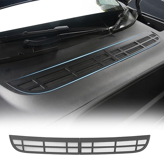 Air Intake Vent Grille Cover for Tesla Model Y Juniper 2025 2026 Air Vent Cover Air Flow Vent Intake Protective Air Conditioning Grille Grid Mesh Inlet Guard Model Y Launch Series Accessories