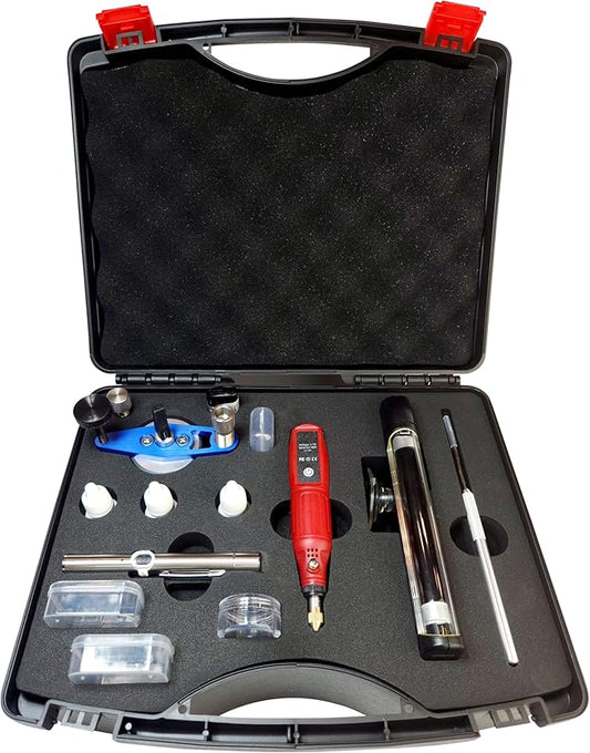 Windshield Repair Kit - Windshield Repair Resin - Pit Filler Resin - UV Pen Light - Variable High Speed Rotary Tool