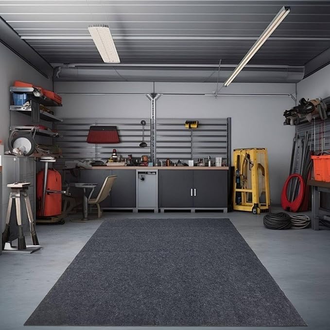 XL Oil Spill Mat (36" x 59"), Premium Absorbent Oil Pad, Reusable, Washable,Waterproof Backing Contains Liquids, No Soak Through,Protects Garage Floor Surface