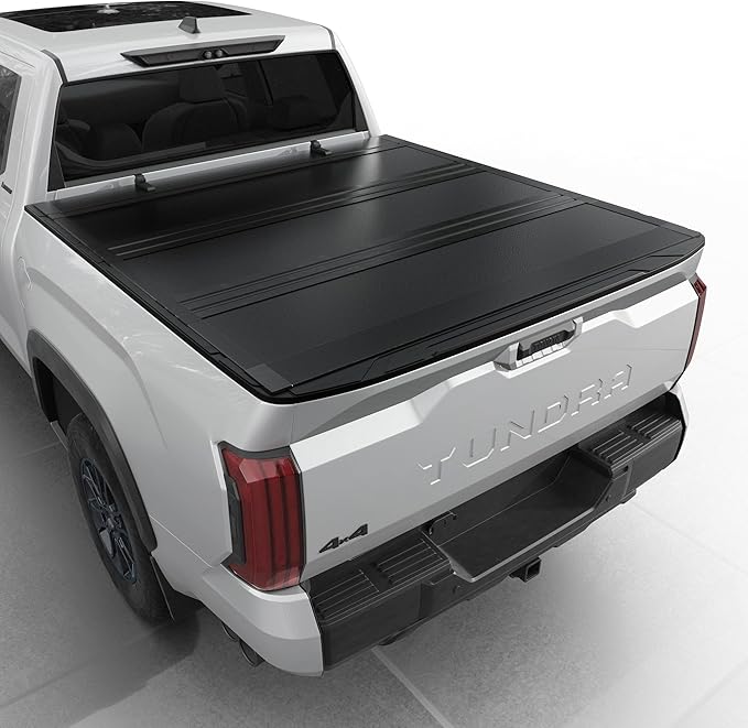 Low Profile Flip Up Truck Bed Tonneau Cover Fits 2022-2026 Toyota Tundra 5'6" Bed (66.7")