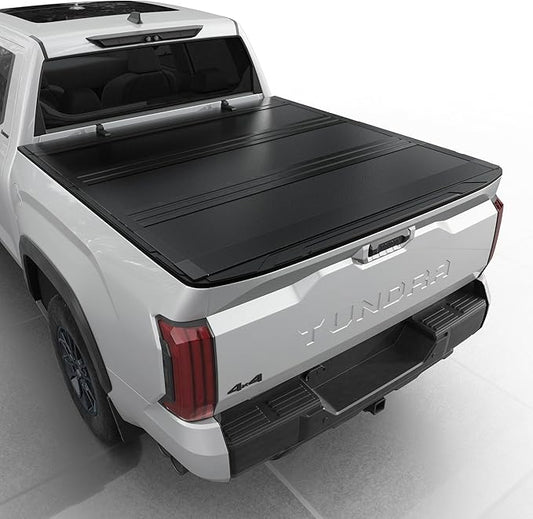 Low Profile Flip Up Truck Bed Tonneau Cover Fits 2022-2026 Toyota Tundra 5'6" Bed (66.7")