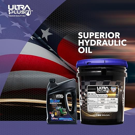 ULTRA 1PLUS AW ISO 32 Hydraulic Oil - 1 Gallon - AW32 Hydraulic Fluid