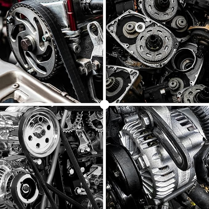 ChgImposs 16 Inch 2-Jaw Gear Puller, Heavy Duty CR-V Adjustable Reversible Bearing Puller Tool for External & Internal Removal of Pulleys, Flywheels, Bearings, Gears, Brake Drums