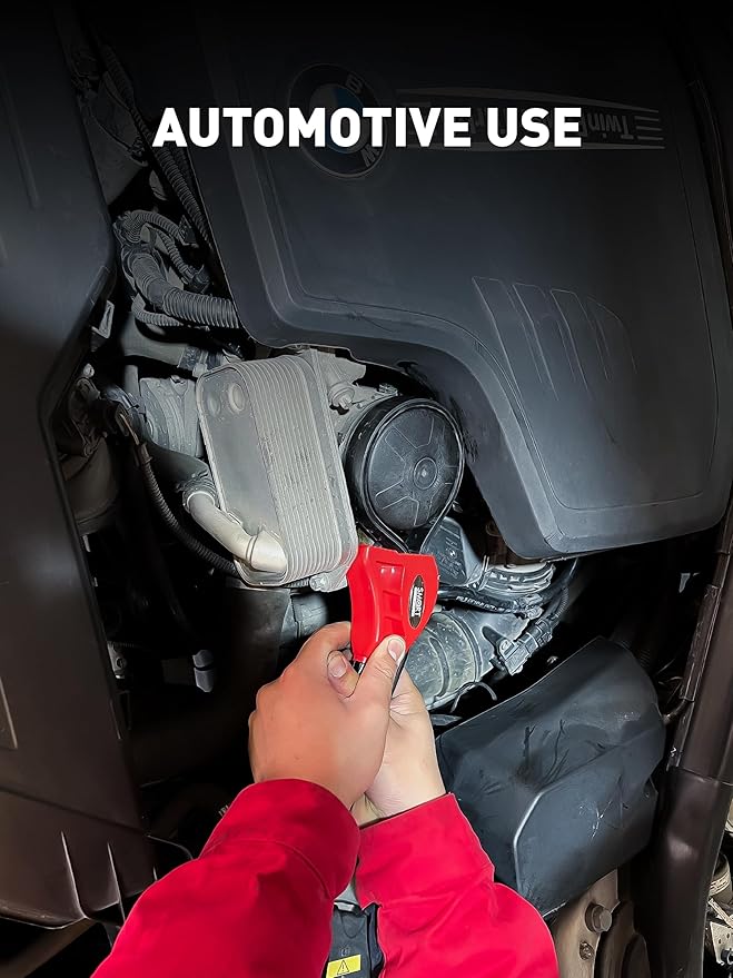 SMART JERRY - Rubber Strap Wrenches | Oil Filter Strap Wrench | Plumbers Wrench for Shower Head Removal | Rubber Belt Wrenches for PVC Pipe | Anti-Scratch & Size Adjustable | 2 Pack