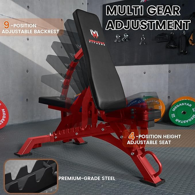 Smith Machine for Home Gym - 2000lbs Capacity All-in-One Power Rack with Cable Crossover, Pull-Up Bar & Dip Station, Includes 18 Attachments, P107 Anvil
