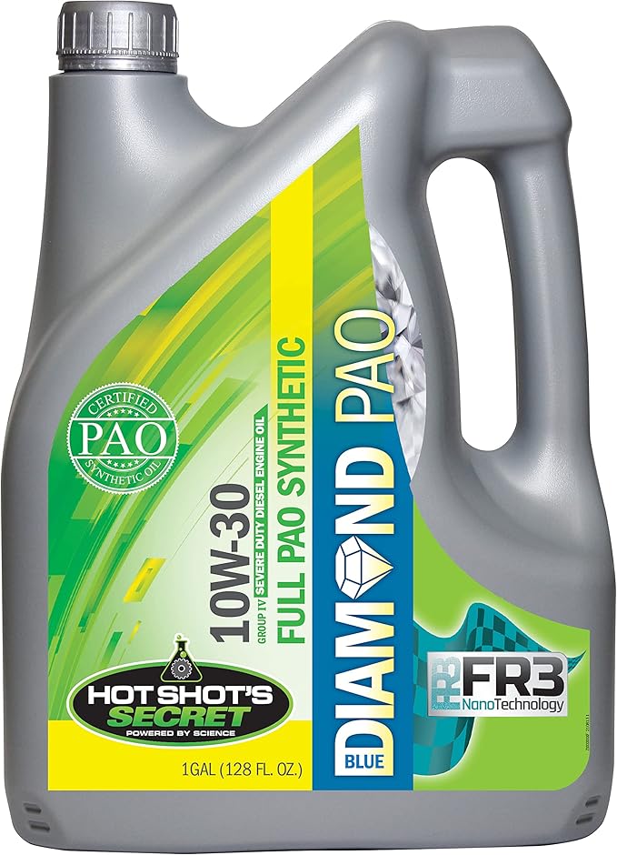 Hot Shot's Secret Blue Diamond Full Synthetic PAO 10W30 Diesel Oil CK-41 Gallon