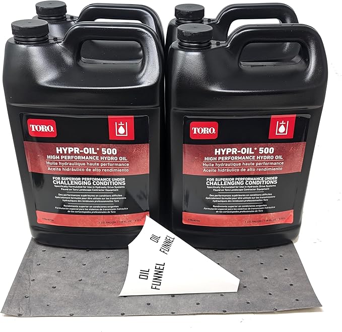 Toro Gallon(4 Pack) 114-4714 Hypr-Oil 500 Hydro Fluid