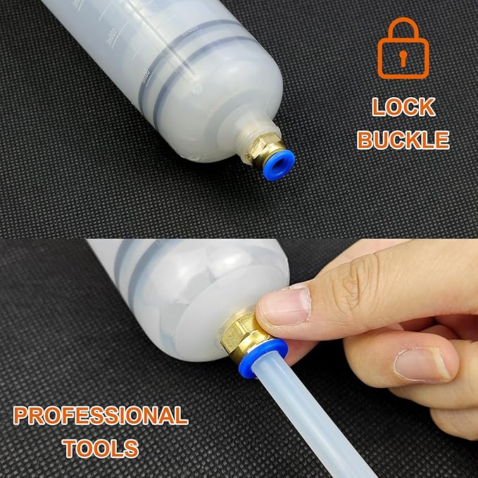 500CC Fluid Extractor Automotive Syringe Oil Extractor Pump Fuel Extraction & Filling Pump Fluids Suction Pump Manual Vacuum Fluid Transfer Pump