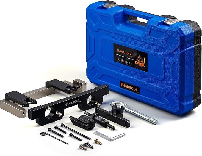 Camshaft Alignment Timing Tool Kit, Compatible with BMW N20 N26 Engine, with Flywheel Holder Tool & Balance Shaft Tool & Fuel Injector Remover Kit,212831,119340,212830,219548