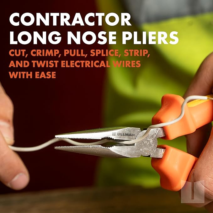 ULLMAN Devices Corp - 6 Insulated Long Nose PLIER