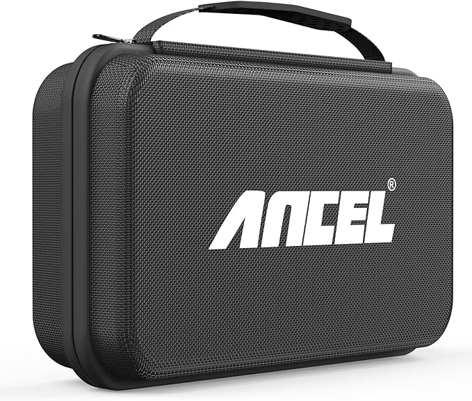 ANCEL Large Hard Protective Case, Waterproof Storage Box MR500 Marine OBD2 Diagnostic Scan Tool and Other Scanners (Only The Case), 13.39" x 8.27" x 4.92"