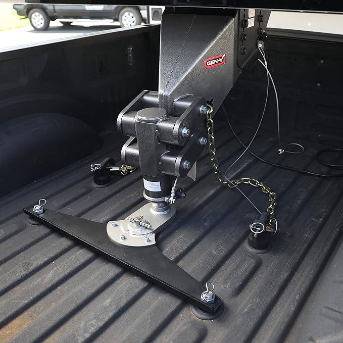 GEN-Y GH-21004 GoosePuck 5" Offset Gooseneck Ball for OEM Puck Mount System fits RAM 2013 to Current - 25,000 LB Towing Capacity