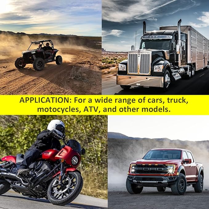 Universal Adjustable Oil Filter Wrench 2.5" to 4.5" - 3 Jaws Oil Filter Wrench Tool Set Remover Socket (Black)