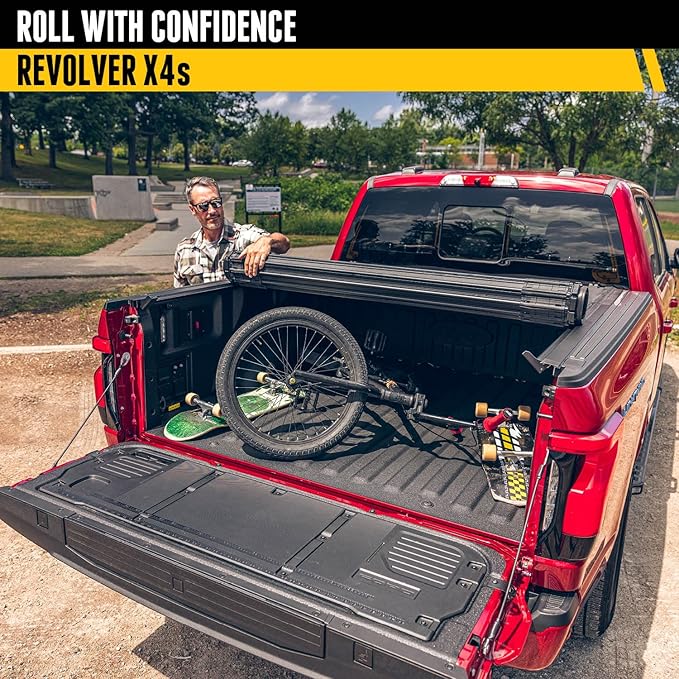 RealTruck BAK Revolver X4s Hard Rolling Truck Bed Tonneau Cover | 80330 | Fits 2017-2026 Ford F-250/350 Super Duty 6' 10" Bed (81.9")