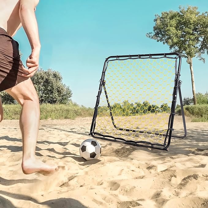 Portable Soccer Rebounder Net for Kids Soccer Training Practice