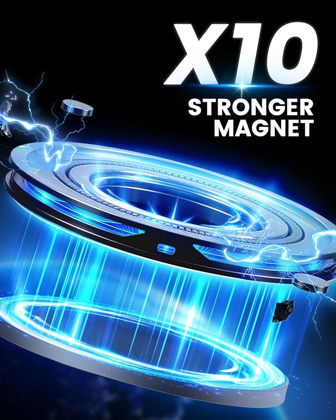 2 Pack Magnetic RV Solar Light with 10X Strong Magnet, 416 LEDs, 1500LM, 3 Lighting Modes, IP65 Waterproof Solar Lights Outdoor for Trailers, Campers, RV Exterior, Porch & Awning Lighting