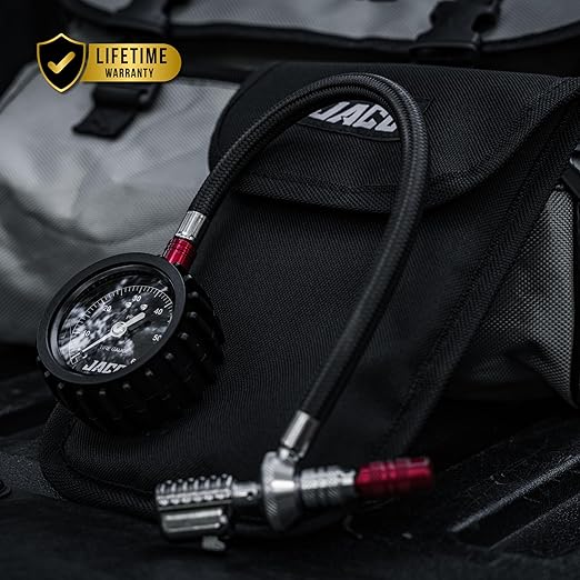 JACO Lightning RX4 Tire Deflator with Gauge - 60 PSI | Rapid Off Road Air Down Tool