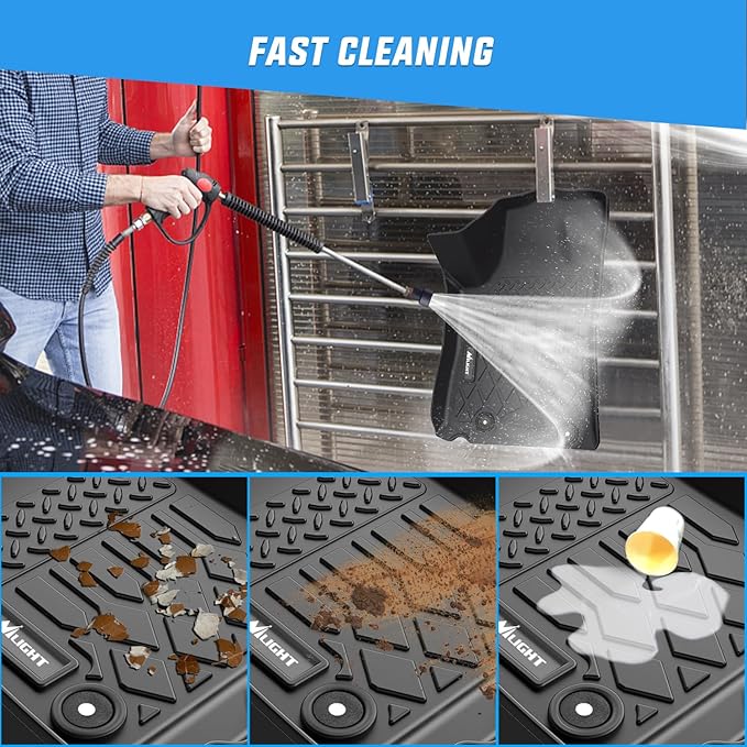 Nilight TPE Floor Mats for Nissan Altima 2013 2014 2015 2016 2017 2018, All Weather Custom Fit Heavy Duty Floor Liners