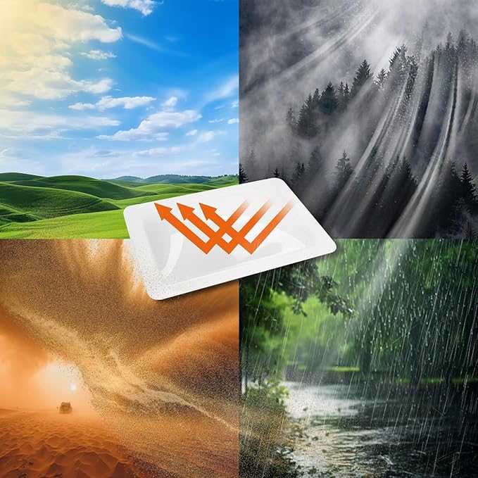 RV Skylight Replacement | 18" x 26" Camper Skylight | RV Shower Skylight Replacement | Fit Standard 14" x 22" Openings | White