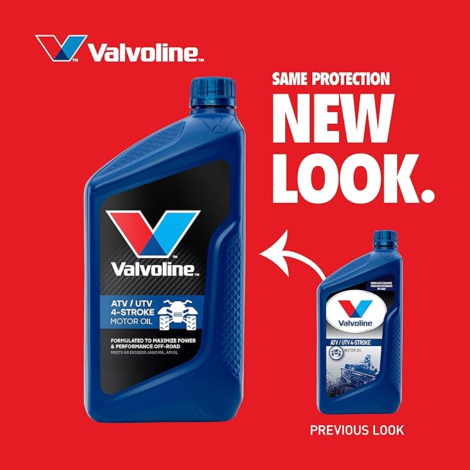 Valvoline 4-Stroke ATV UTV 10W-40 Motor Oil 1 Quart