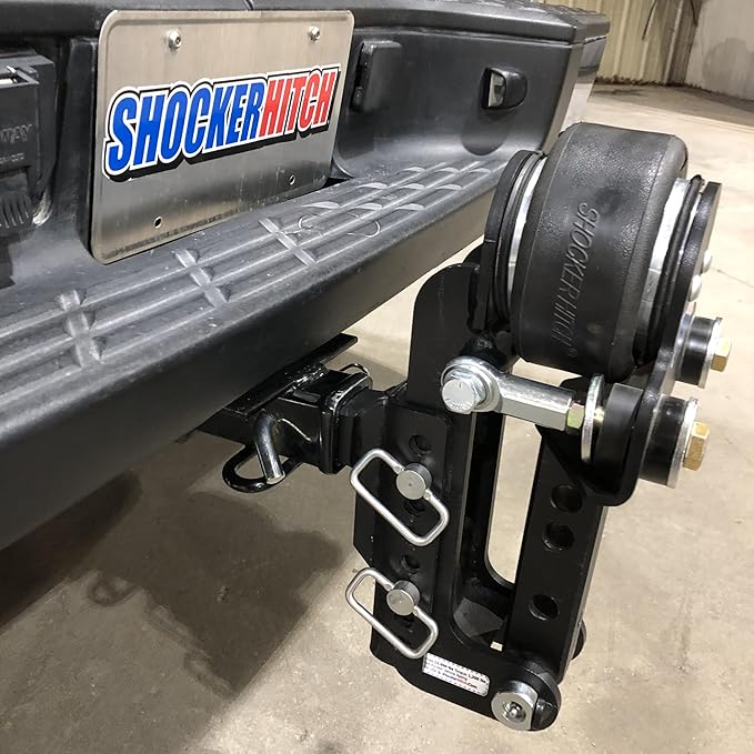 Shocker Air Equalizer for Weight Distribution Hitch, Fits 2" Hitch 5" Rise 2" Drop