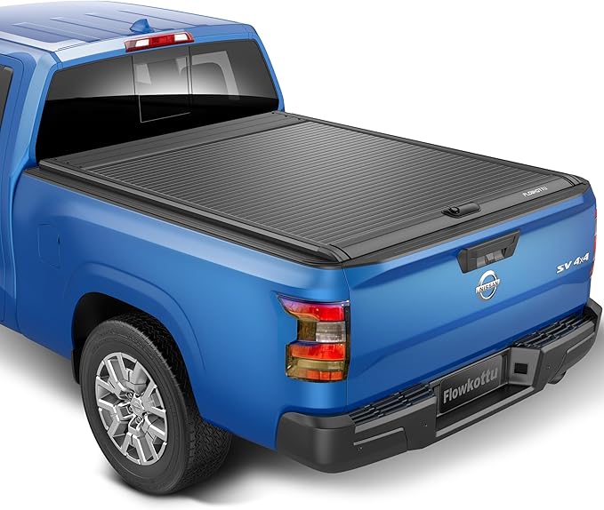 Retractable Hard Tonneau Cover Fits 2005-2025 Nissan Frontier 6 FT Truck Bed w/o Track Rail (NO México) (6 FT)