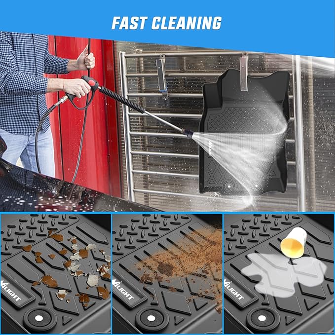 Nilight TPE Floor Mats for Nissan Rogue Sport 2017 2018 2019 2020 2021 2022 2023, All Weather Custom Fit Heavy Duty Floor Liners