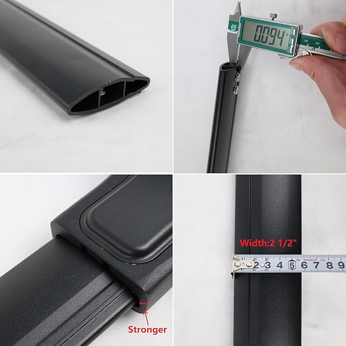 Upgraded 260lbs Cargo Racks for 2016-2022 Honda Pilot Roof Rack Cross Bars Rail Luggage Carrier Lockable Accessories