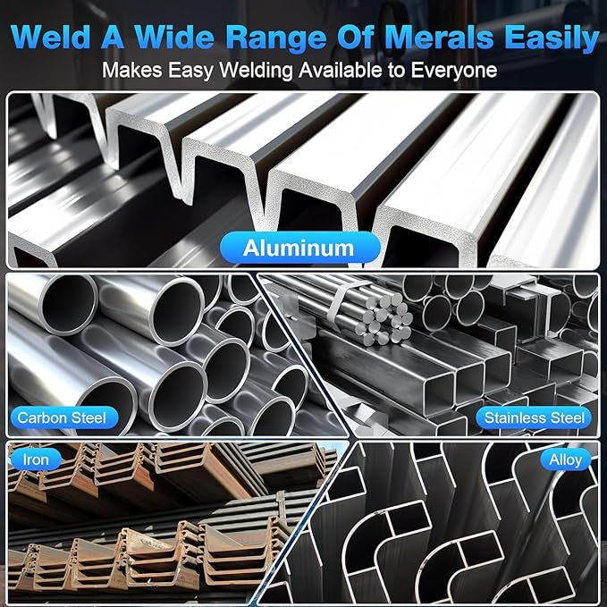 250Amp MIG Welder TIG Torch Included 120V/240V RBM2500 PRO, 8-in-1 Multiprocess Welding Machine with Dual Aluminum Welding Modes Gas MIG/Gasless Flux Core/MAG/Lift TIG/Stick/Spot/Spool Gun Reboot