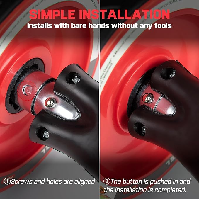 Ab Roller Wheel with Knee Pad Mat,Automatic Rebound Abdominal Wheel Abs Workout Equipment,Home Gym Equipment,No Noise Ab Wheel for Men&Women Abdominal