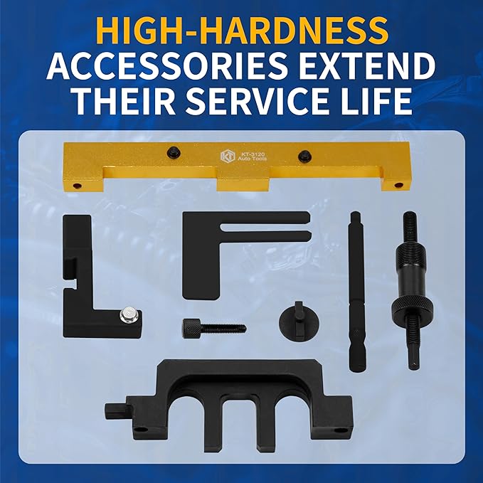 Engine Camshaft Locking Timing Tool Kit Compatible with BMW Z4 318i 320i 316i 118i N42 N46 N46T E87 E46 E60 E90 E85 Engine, Replace for OEM 119350 119291 118700