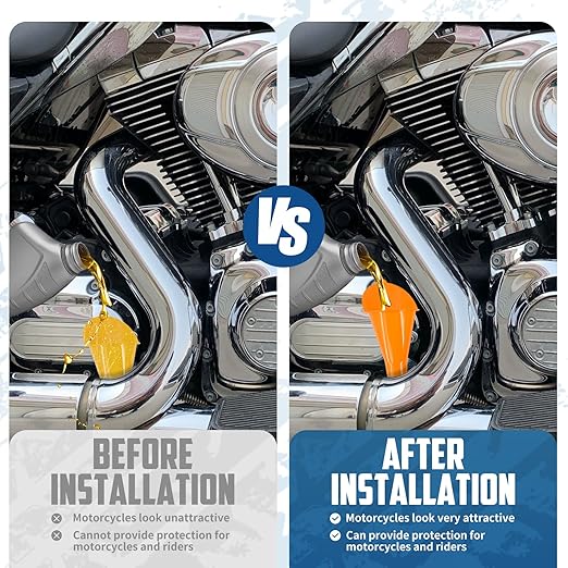 Oil Change Kit Crankcase Fill Primary Case Oil Fill Funnel Drip Oil Filter Funnel Set Fit for Harley Models