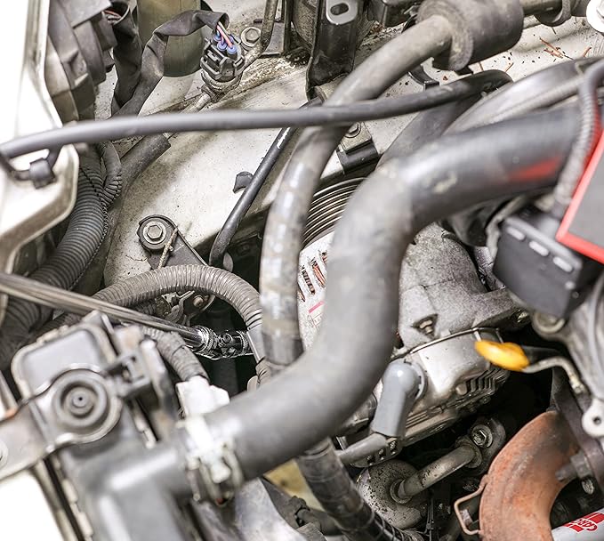 ARES 37000-3-Piece Spring Loaded Universal Joint Set – Spring Loaded Tension Keeps U-Joint In Position at Odd Angles - 1/4-Inch, 3/8-Inch, and 1/2-Inch Drive