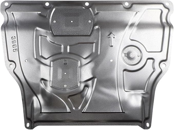 Engine Splash Shield Guard Compatible with 2015-2022 Ford Edge, Front Engine Case Guard Under Car Shield Cover