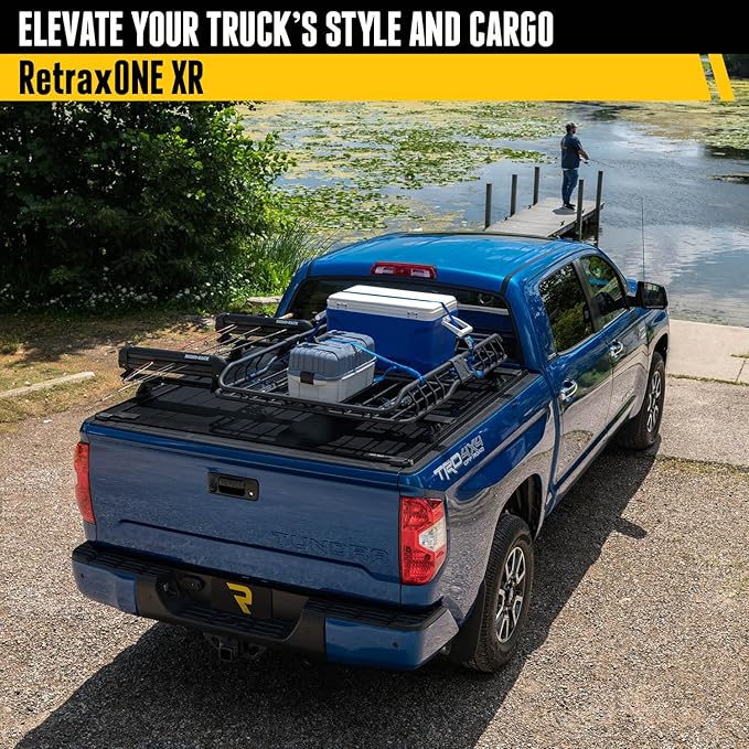 RealTruck Retrax RetraxONE XR Retractable Truck Bed Tonneau Cover | T-60831 | Fits 2007 - 2021 Toyota Tundra CrewMax 5' 7" Bed (66.7")