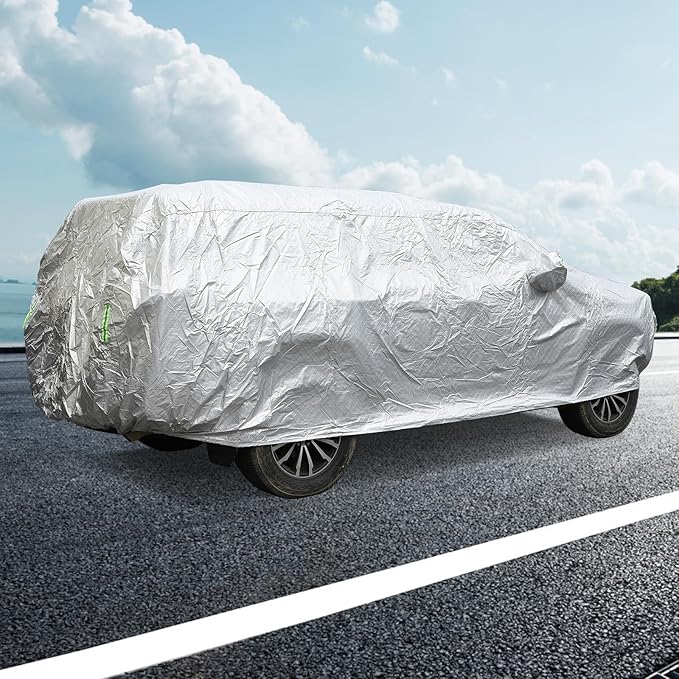 RT-TCZ for 4Runner Car Cover with Zipper Compatible with Toyota 4Runner 2010-2023 Exterior Protector Accessories