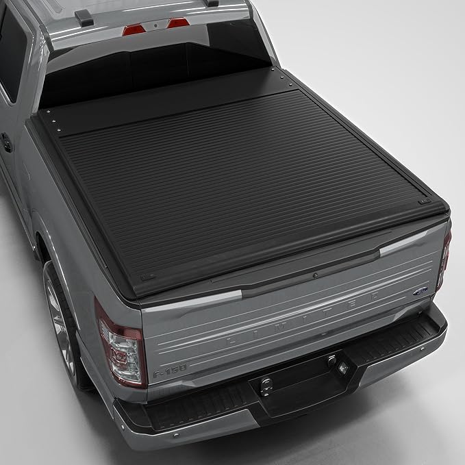 Aluminum Retractable Tonneau Cover Fits 2015-2026 Ford F-150 6'5" Bed (78.9")