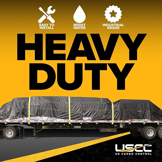 US Cargo Control Standard Sliding Winch for Double L Tracks (5-Pack), 4 Inch Winch Holds Up to 20 Feet of Webbing, Slides to Any Position for Control, 5,500 LBS Working Load Limit