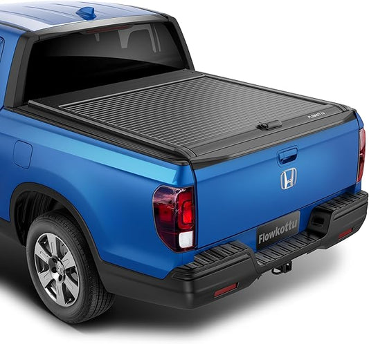 Retractable Hard Tonneau Cover Fits 2017-2025 Honda Ridgeline 5.4 Ft Truck Bed (64'')