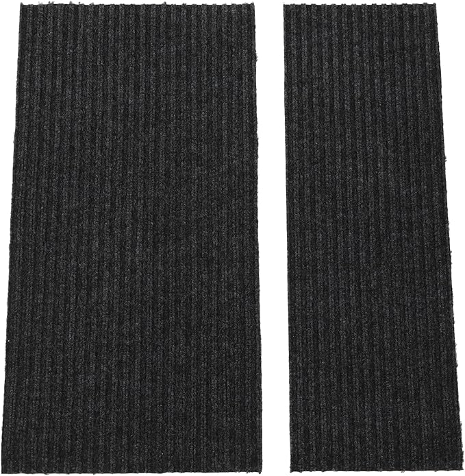 RV Steps with Handrails, 2 Steps Mobile Home Stairs Steps Outdoor W/Non-Slip Mats, Portable Stairs for Travel Trailer Motor Home, Camper