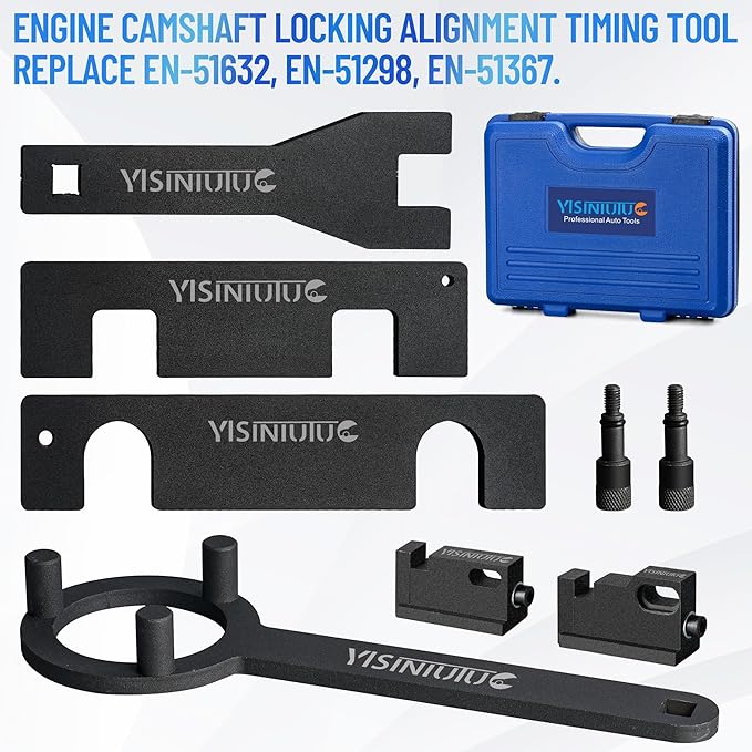 Engine Timing Tool kit for Buick Excelle Verano Chevrolet Cruze Roewe RX5 1.5T 1.4 1.0 Engine, Buick Excelle Verano Timing Special Tool,Replace EN-51367, EN-51298, EN-51632
