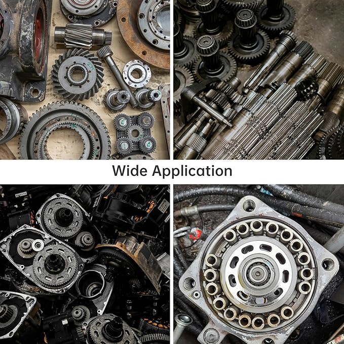 ChgImposs 3 Inch Two Jaw Bearing Puller Tool, Adjustable Carbon Steel Gear Pulley & Flywheel Remover Kit for Motorcycle, Car & Machine Use