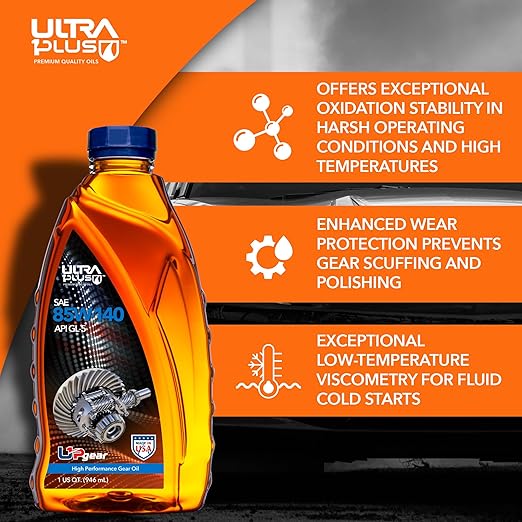 ULTRA 1PLUS SAE 85W-140 Conventional Gear Oil, API GL-5