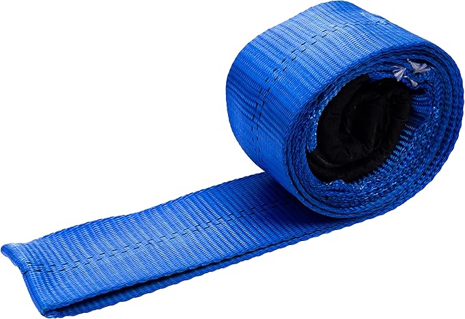 HFS(R) Blue Tree Saver, Winch Strap, Tow Strap 30,000 Pound Capacity(3X20FT)