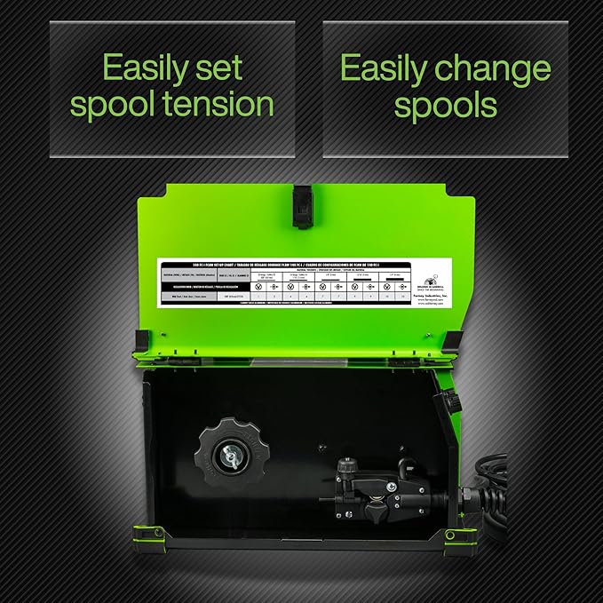 FORNEY Easy Weld 140 Amp 120-Volt Flux-Cored Wire Feed Welder (No Gas Needed)