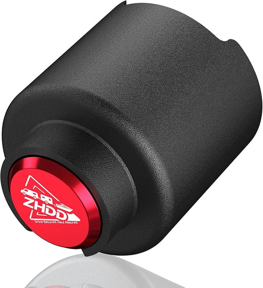 2 5/16 Inch Trailer Hitch Lock - 2516 Heavy Duty Anti Theft Lock Secures Ball Coupler and Safety Chains for RV,Boat,Dump,Cargo and Camper Trailers (Red)