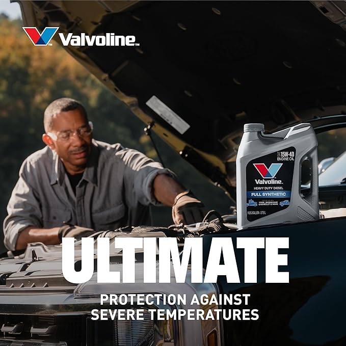 Valvoline Heavy Duty Full Synthetic 15W-40 Diesel Engine Oil 1 Gallon