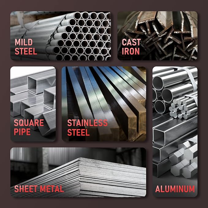 YESWELDER MIG-250 PRO Aluminum MIG Welder, 250Amp 220V Advanced Digital Display, MIG/Pulsed MIG/Flux Core/Aluminum MIG/Lift TIG/Stick 6-In-1 Multiprocess Welding Machine, Spool Gun Compatible